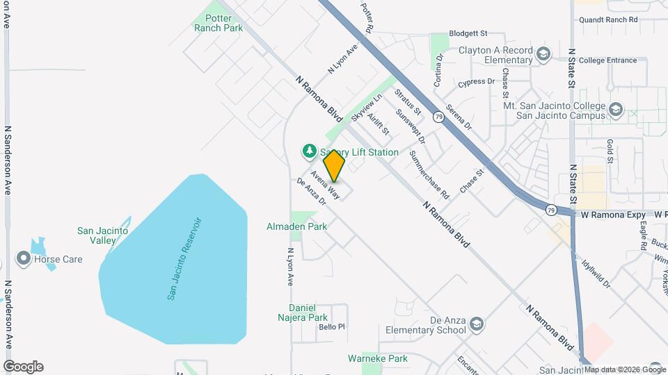 1439 Avena Way Map and Location Details