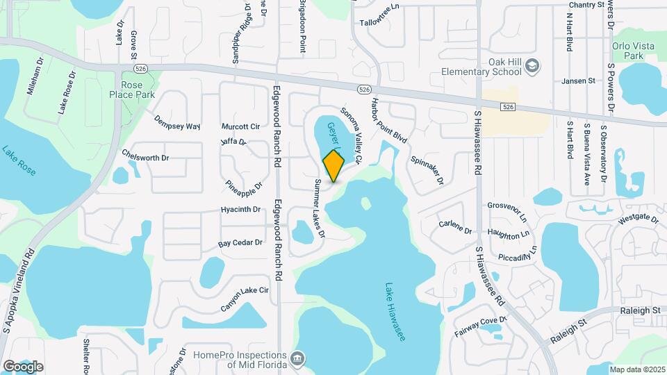 447 Sonoma Valley Cir Map and Location Details