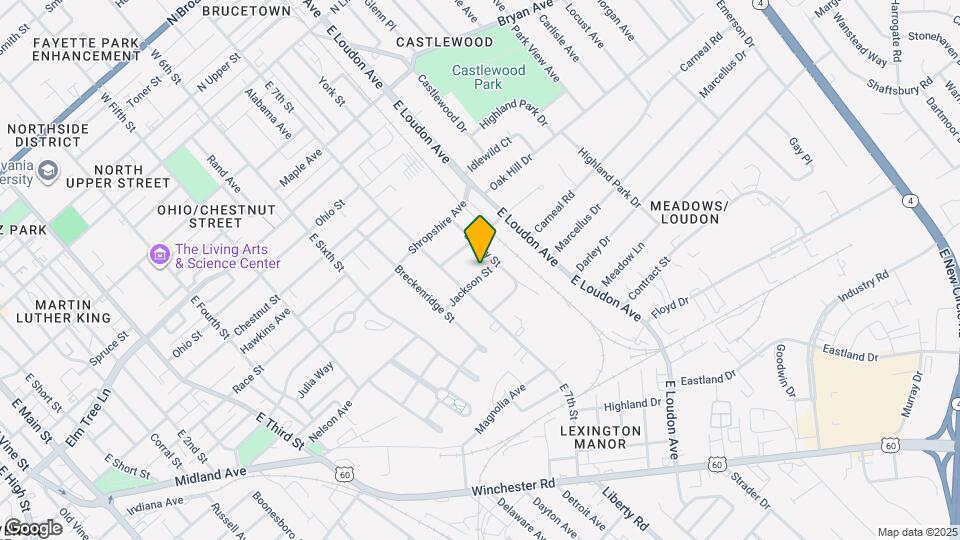 721 Jackson St Map and Location Details