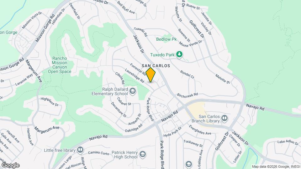 7769 Laurelridge Rd Map and Location Details