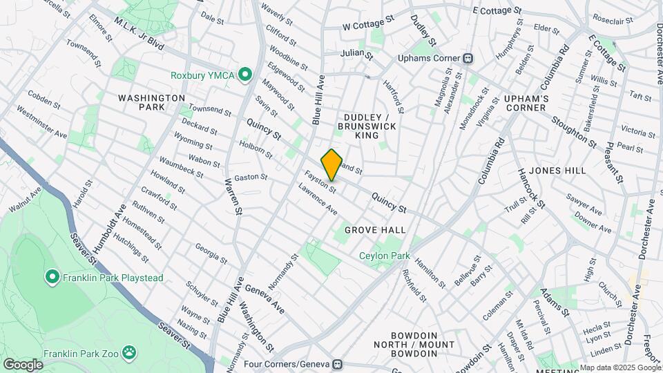 38 Fayston St, Unit #2 Map and Location Details