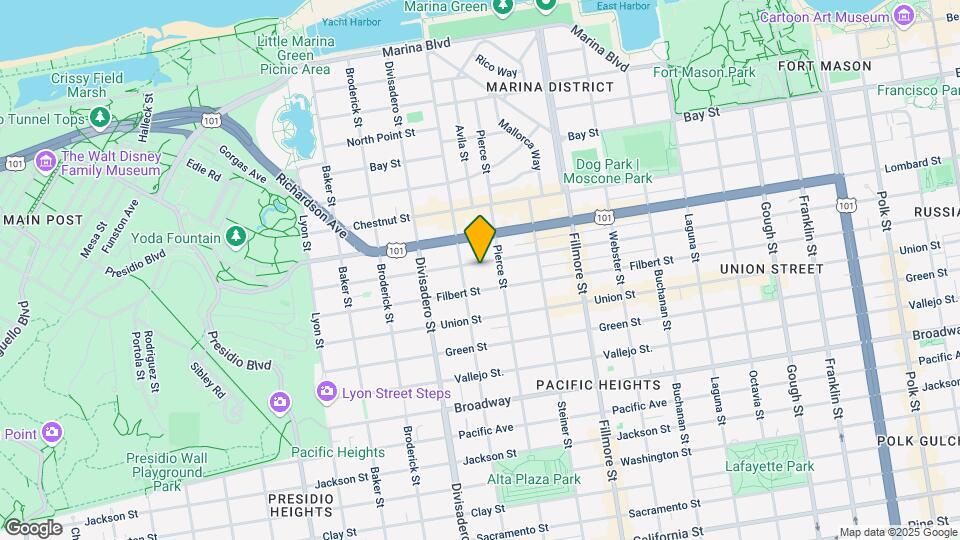 2451 Greenwich St Map and Location Details