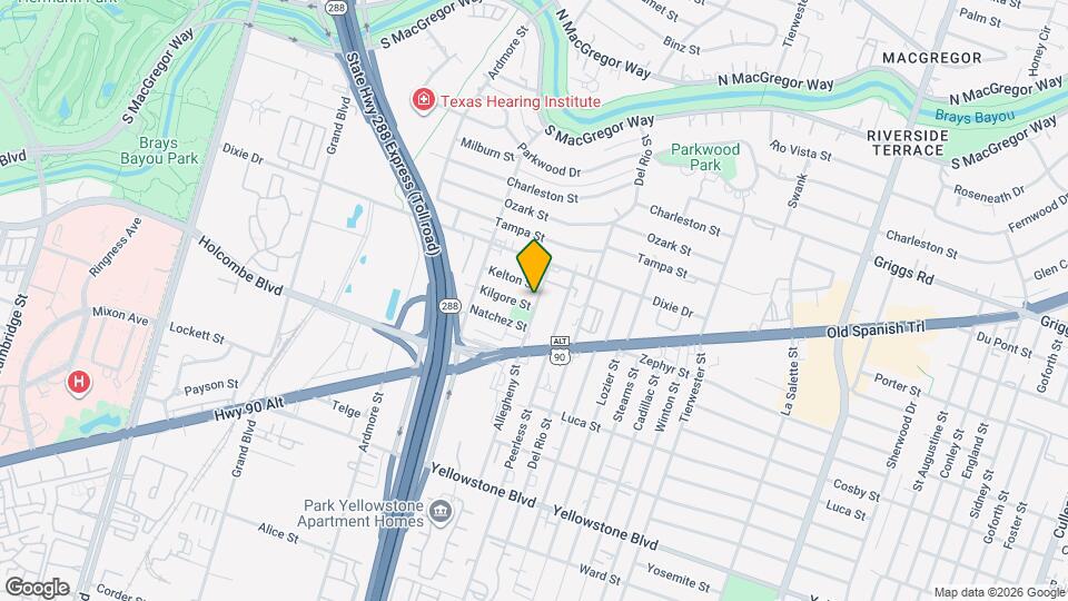 3351 Kilgore St Map and Location Details