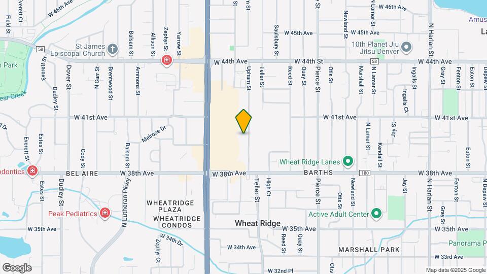 3955 Upham St Map and Location Details