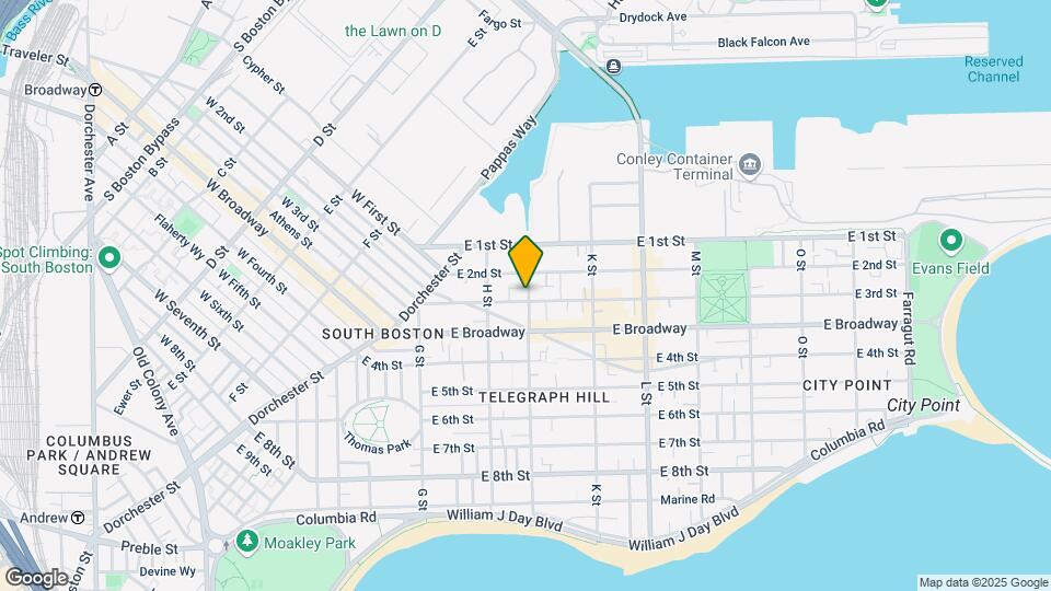 496 E 3rd St, Unit 1 Map and Location Details