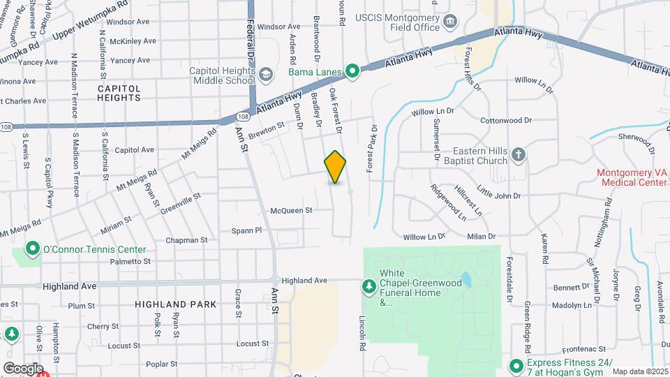 211 Bradley Dr Map and Location Details