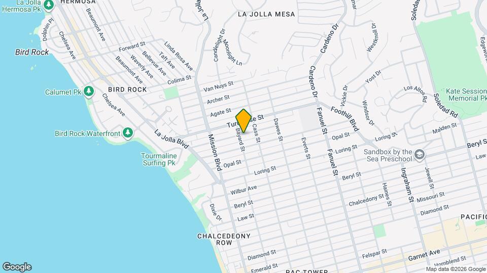 935 Sapphire St Mapa y Detalles de la Ubicación
