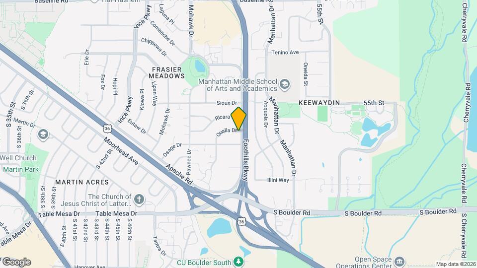 4990 Qualla Dr Map and Location Details