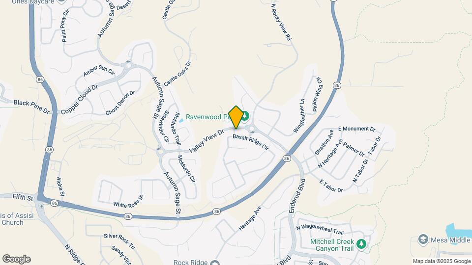 4825 Basalt Ridge Cir Map and Location Details