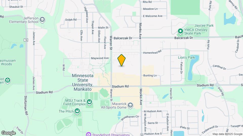 1510 Warren St Map and Location Details