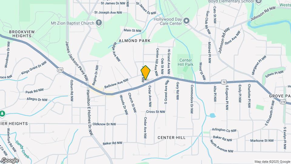 2457 Donald Lee Hollowell Pkwy NW Map and Location Details