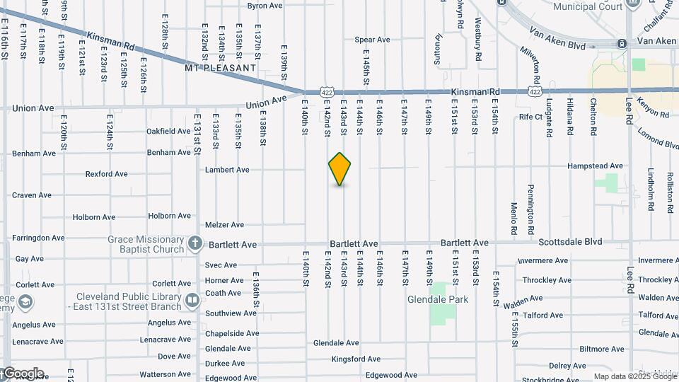 3658 E 143rd St Map and Location Details