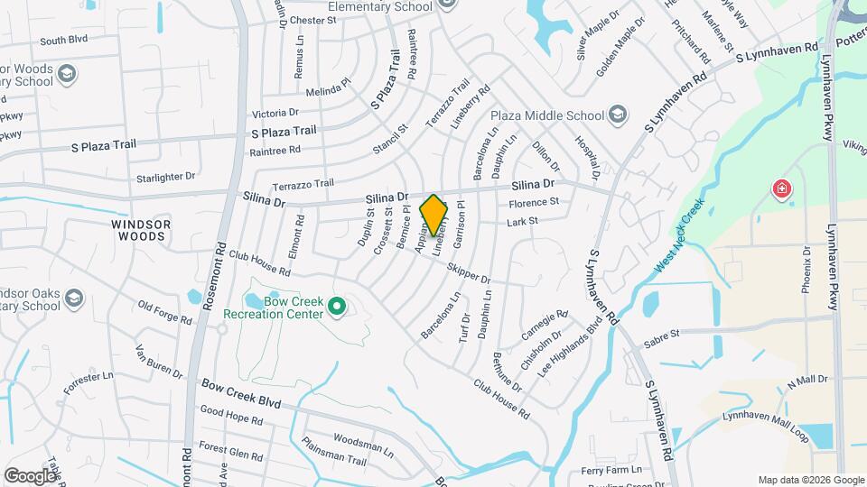 433 Lineberry Rd Map and Location Details