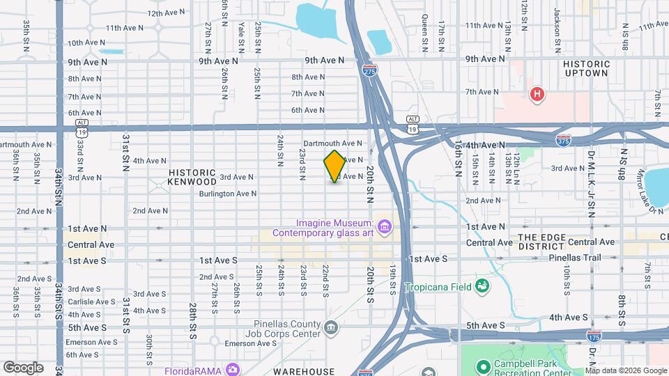 2135 Burlington Ave N Map and Location Details