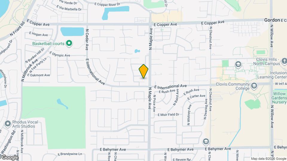 1850 E Turnberry Ave Map and Location Details