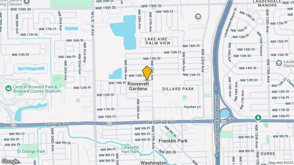 2720 NW 13th St-Unit -3 Mapa y Detalles de la Ubicación