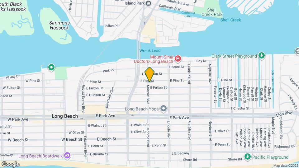 614 Monroe Blvd Map and Location Details