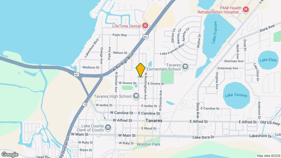 814 N New Hampshire Ave Map and Location Details