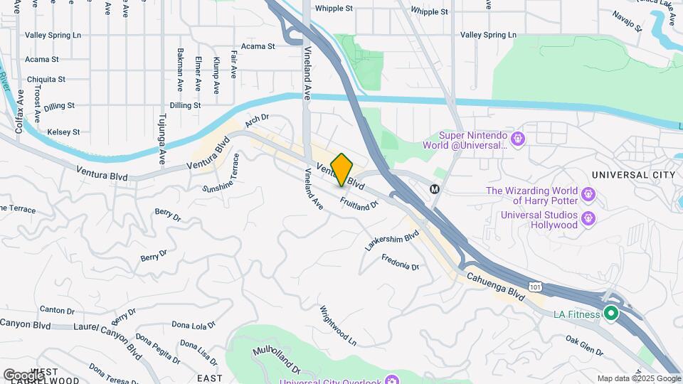 10907 Fruitland Dr Mapa y Detalles de la Ubicación