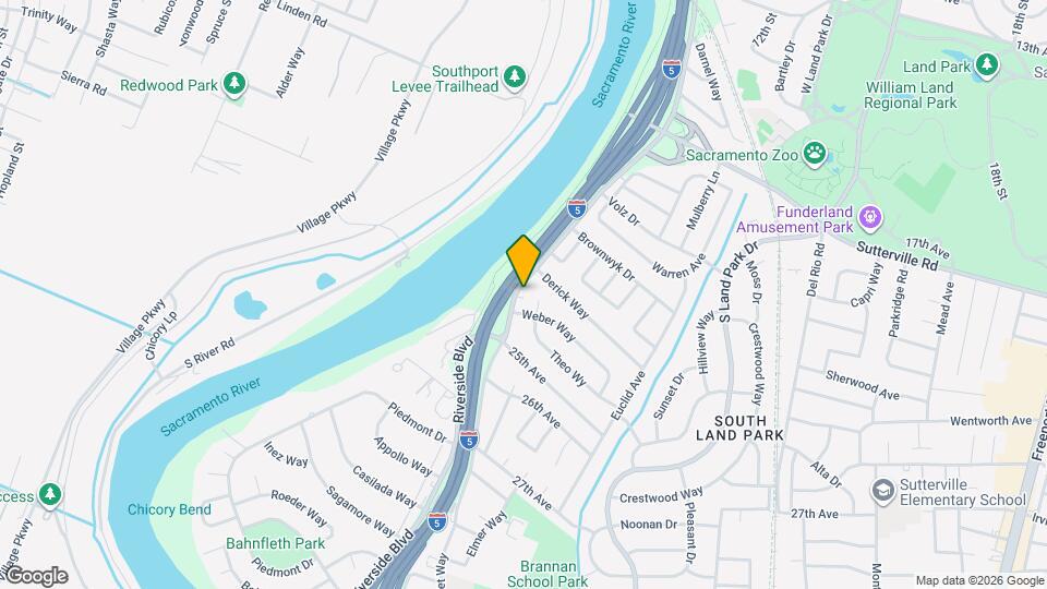 4449 Riverside Blvd Map and Location Details