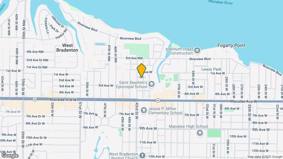 210 42nd St W Map and Location Details