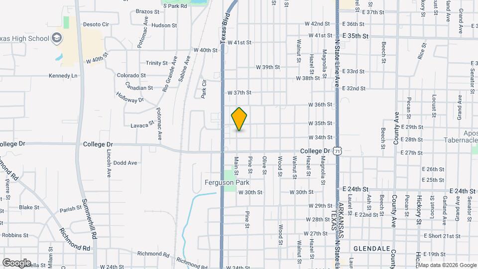 722 W 34th St Map and Location Details