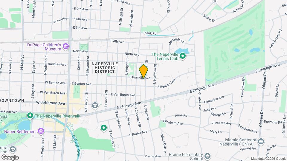 21 N Julian St Map and Location Details