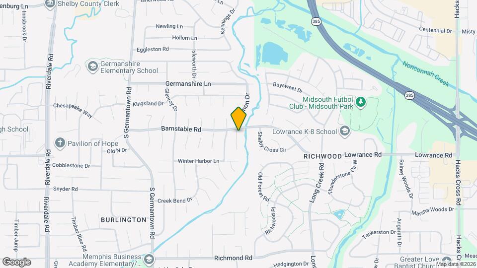 4090 Barnstable Cove Map and Location Details