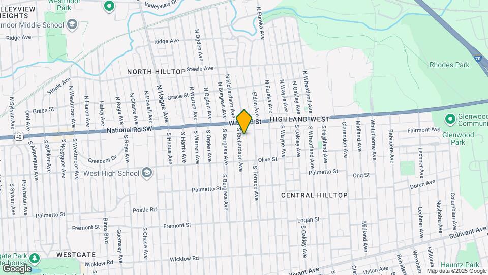 40 S Richardson Ave Map and Location Details