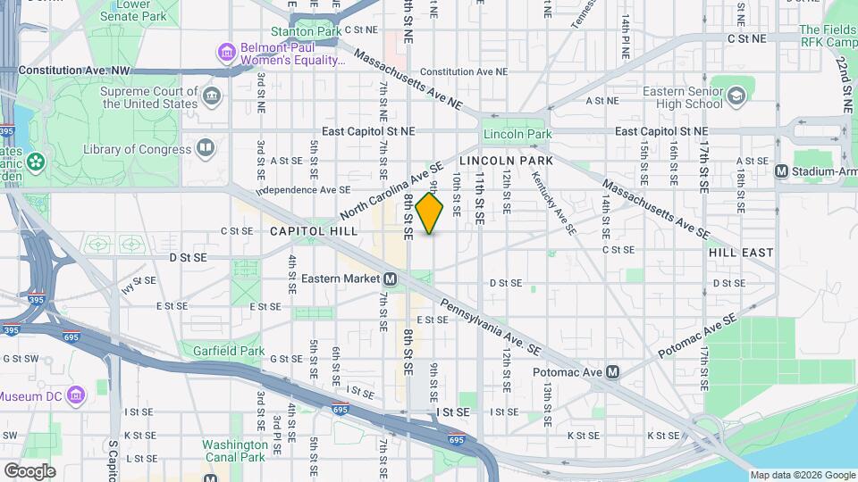 307 9th St SE Map and Location Details