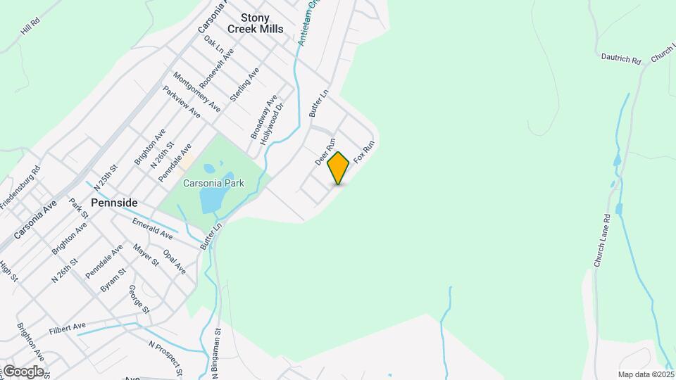 1074 Fox Run Map and Location Details