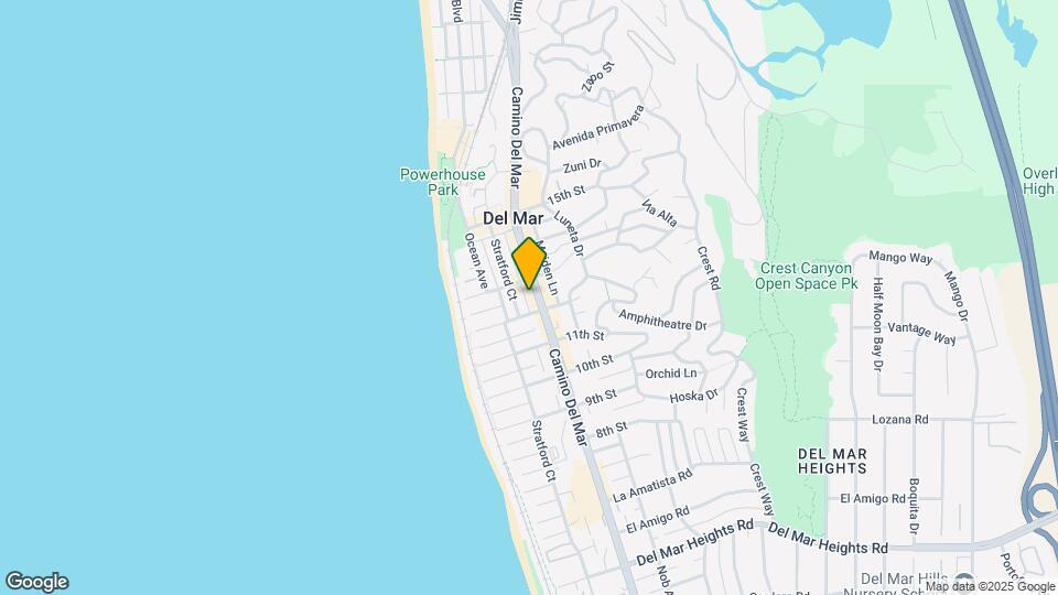 1228 Camino Del Mar Map and Location Details