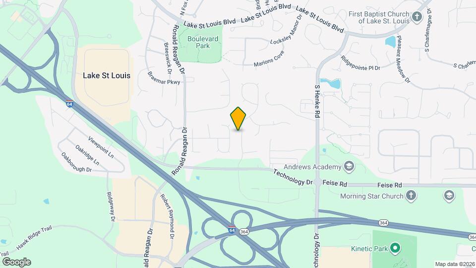 616 Autumnwood Forest Dr Map and Location Details