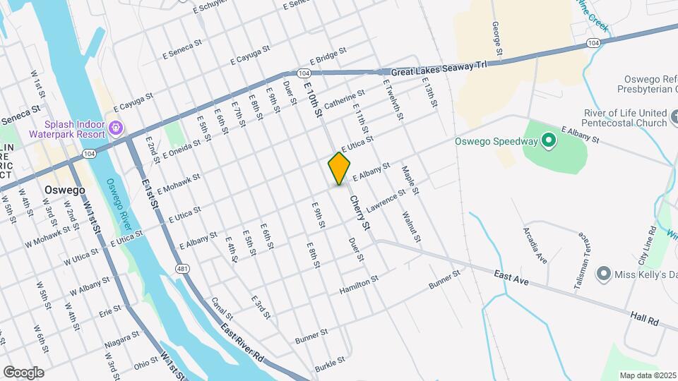 108 E Albany St Map and Location Details