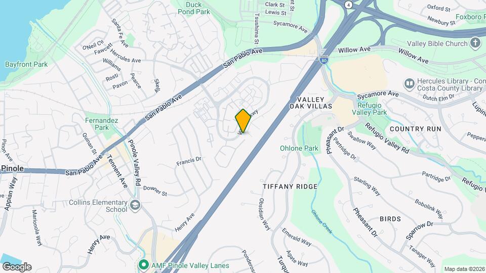 293 Scotts Valley Map and Location Details
