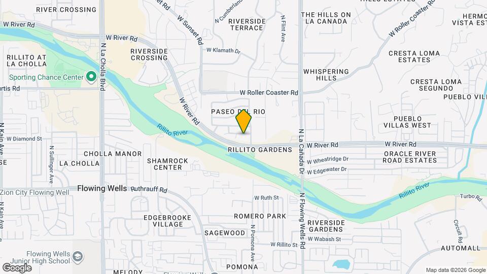 1599 W Homecoming Way Map and Location Details