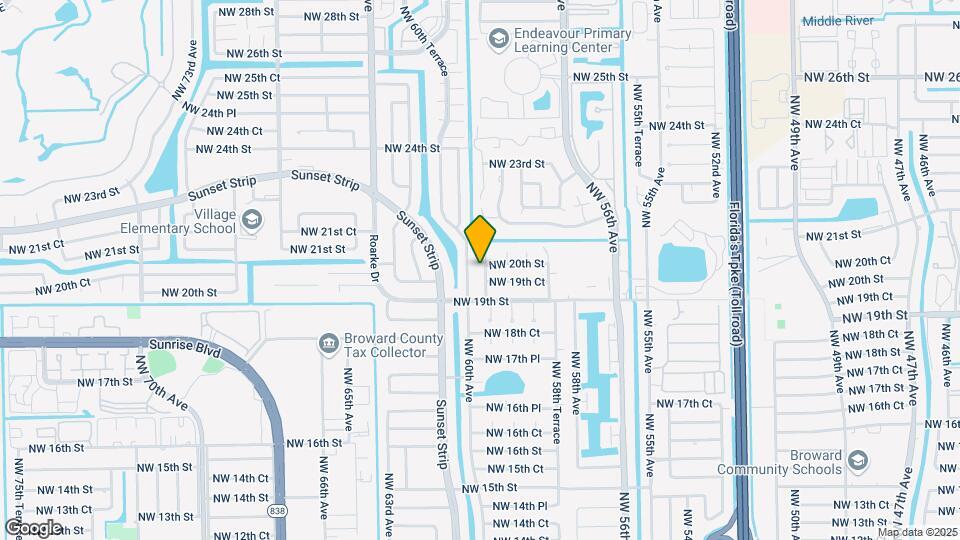 1951 NW 59th Way Mapa y Detalles de la Ubicación