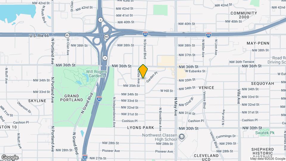 3609 N Drexel Blvd Map and Location Details