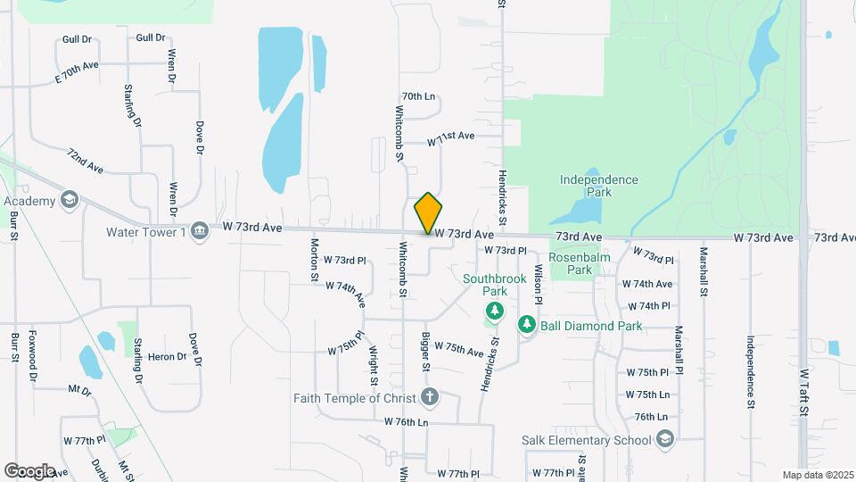 Merrillville 4 Plexes Map and Location Details
