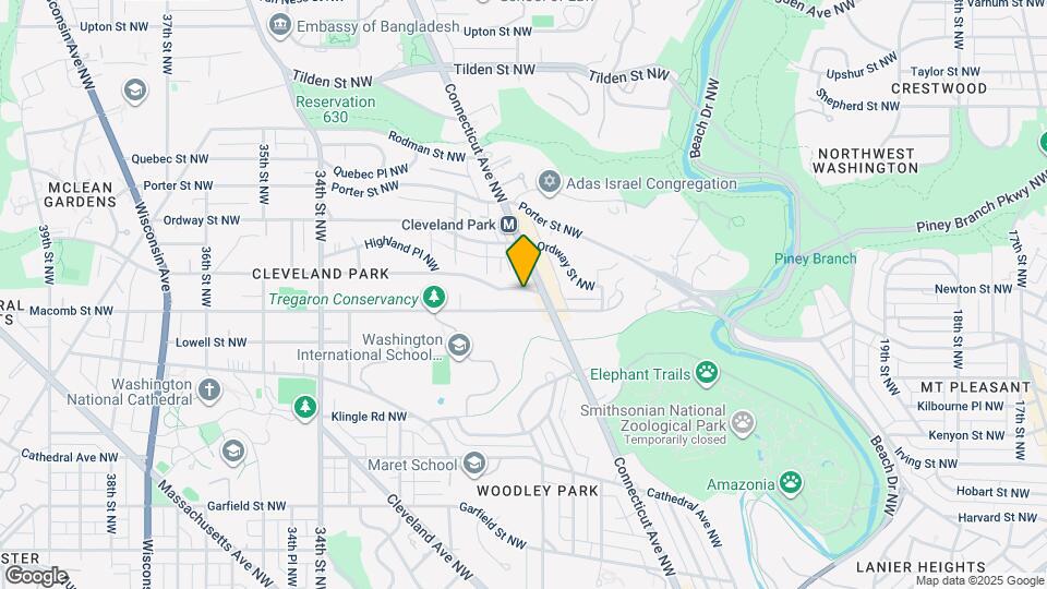 2924 Newark St NW Map and Location Details