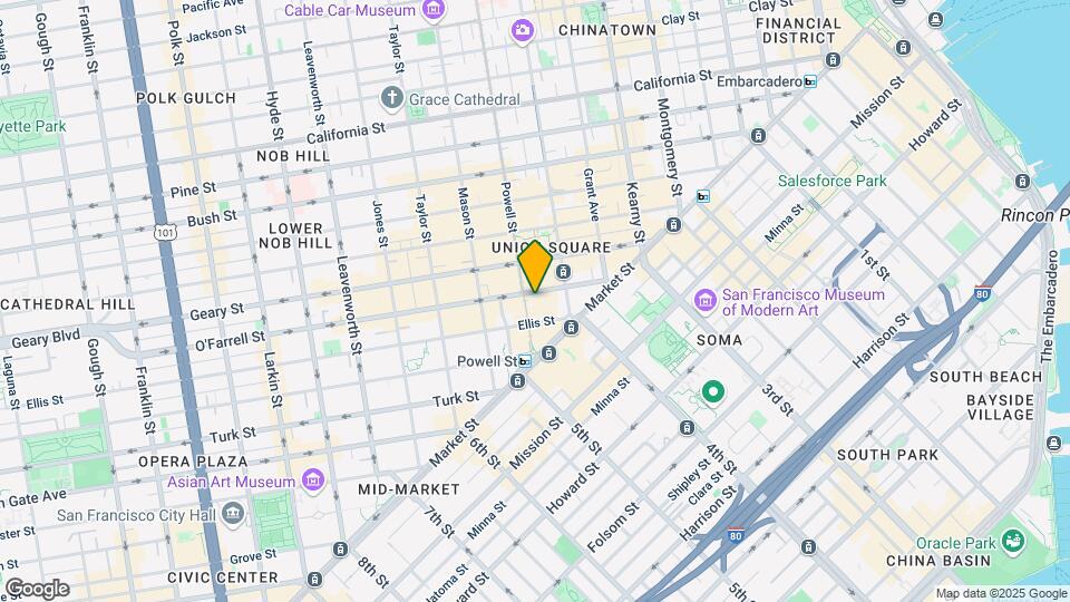 181 O'Farrell St-Unit -513 Mapa y Detalles de la Ubicación