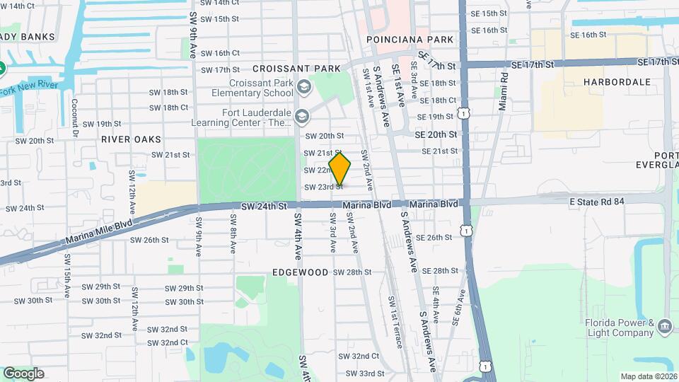 252 SW 23rd St Map and Location Details