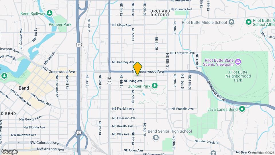 530 NE Irving Ave Map and Location Details