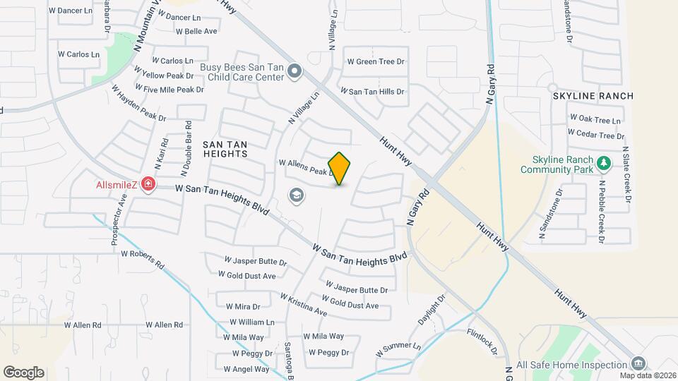 33053 N North Butte Dr Mapa y Detalles de la Ubicación