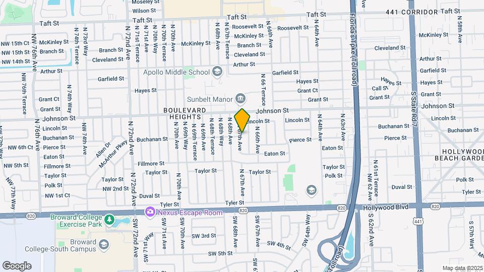 631 N 67th Ave-Unit -0 Map and Location Details