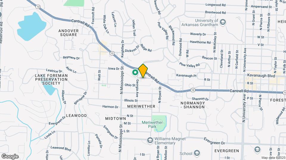 7309 Kentucky Ave Map and Location Details