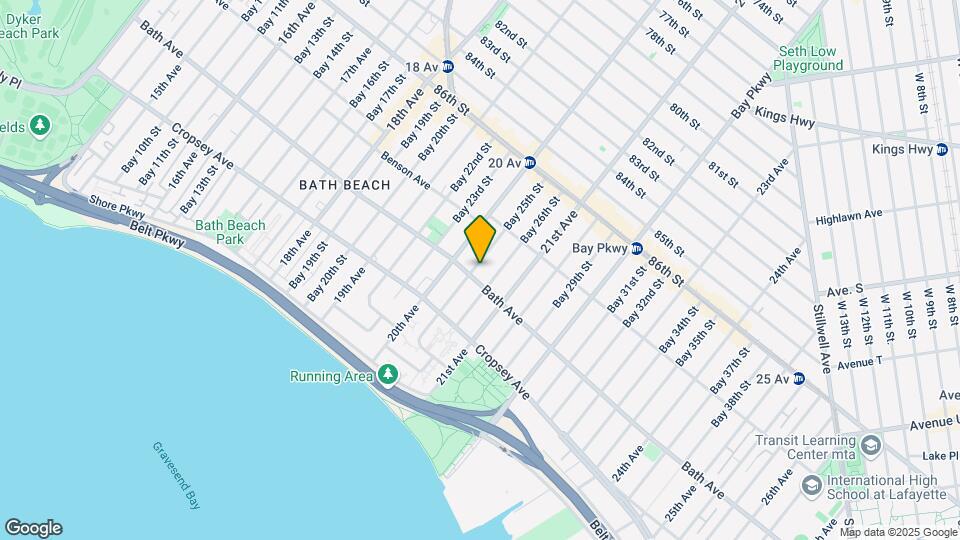 147 Bay 25Th St Map and Location Details