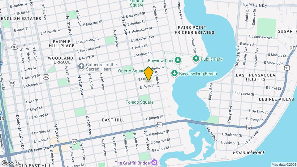 1800 E Lloyd St Map and Location Details