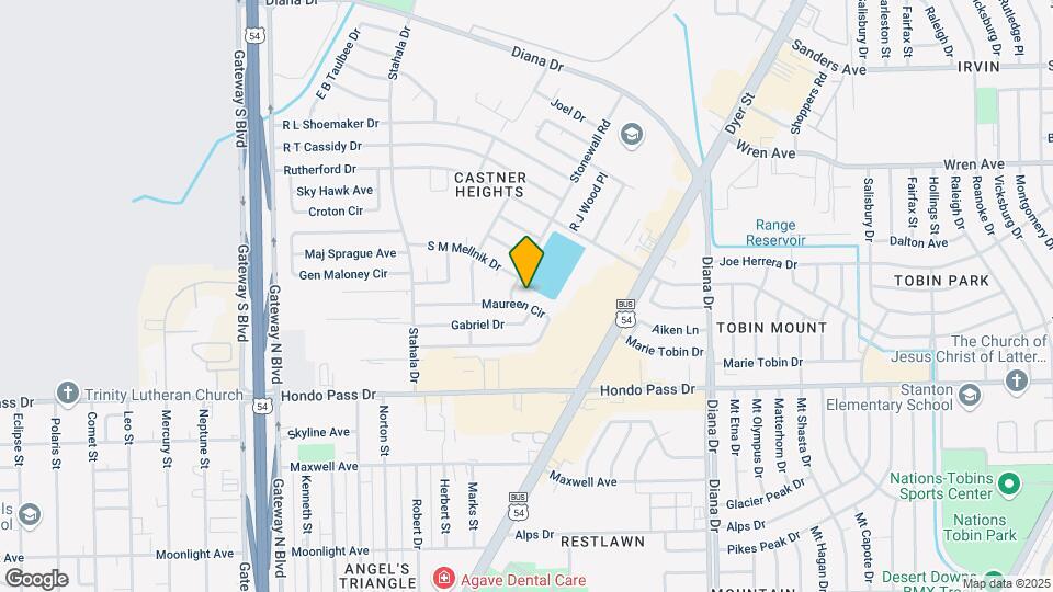 4805 Maureen Cir Map and Location Details