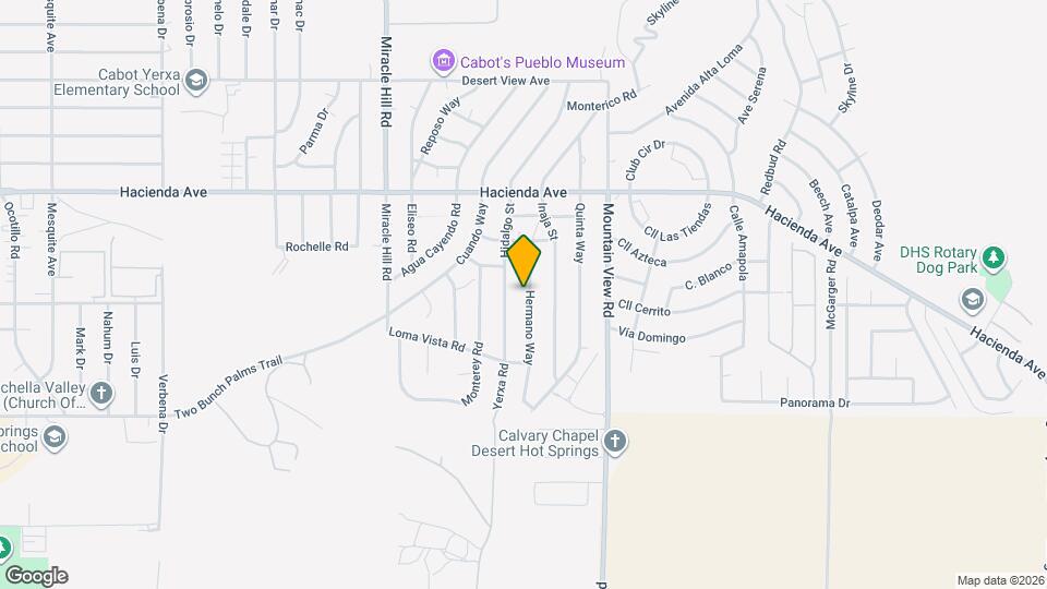 13485 Hermano Way Map and Location Details